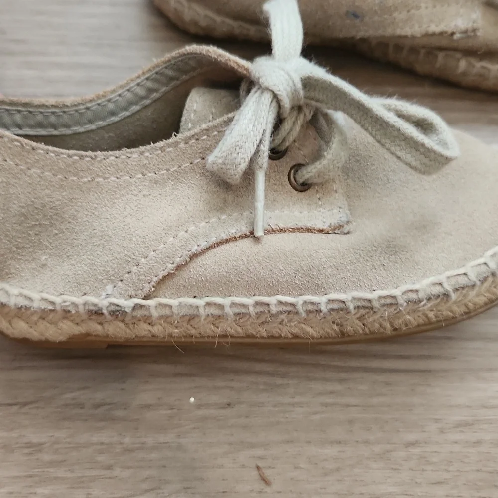 Kids MANGO Tan Suede Shoes
